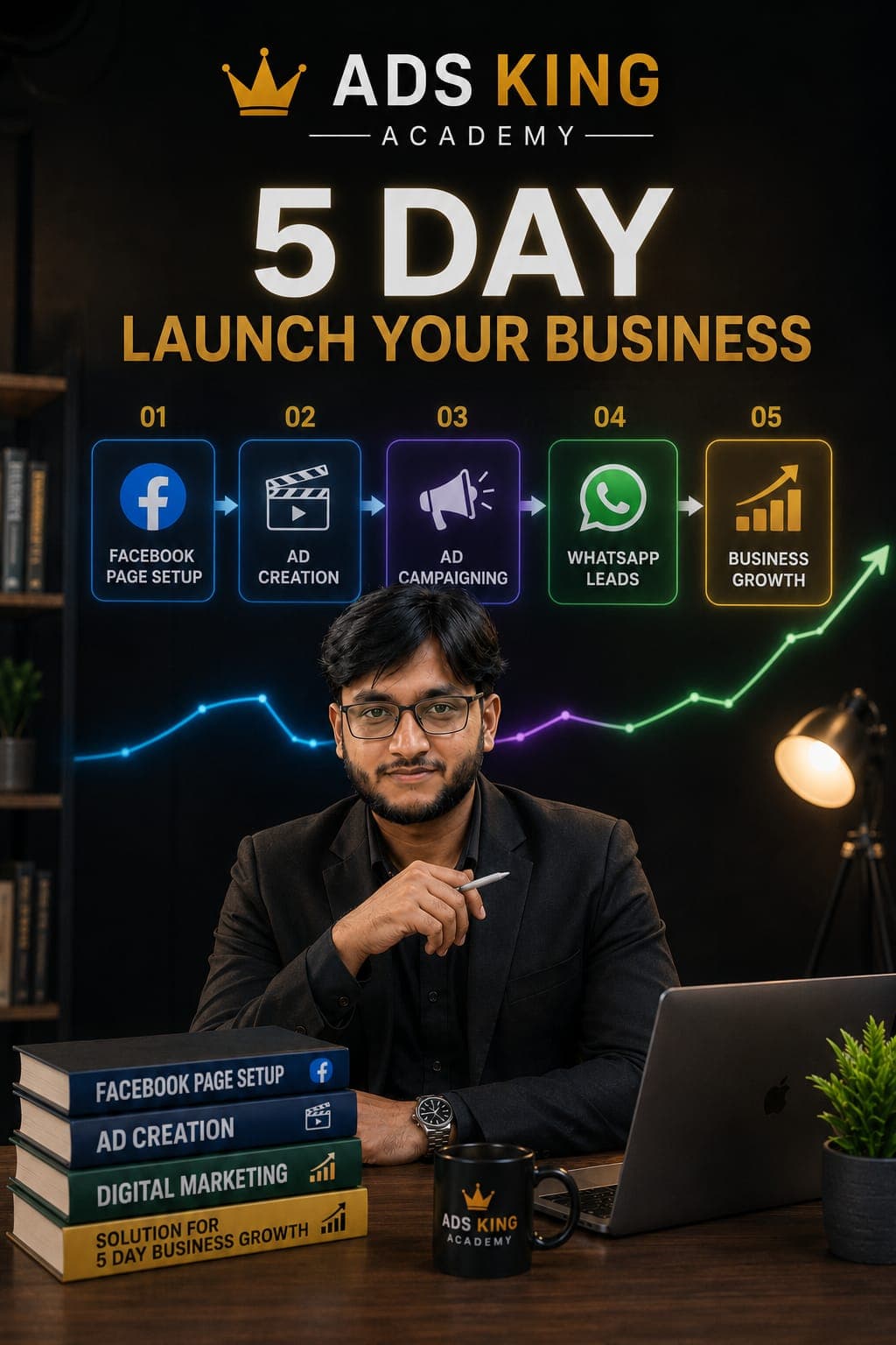 AdsKing Academy 5 Day Business Launch Workshop